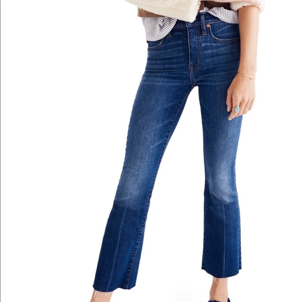 Madewell Cali Demi Boot Jeans